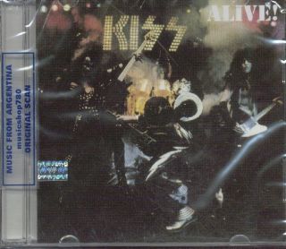 KISS, ALIVE. FACTORY SEALED 2 CD SET. In English.