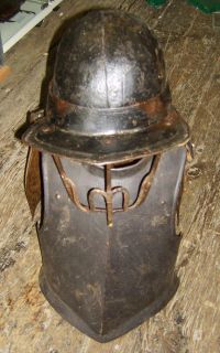 Cromwellian Armour Helmet C1645 Siege Weight
