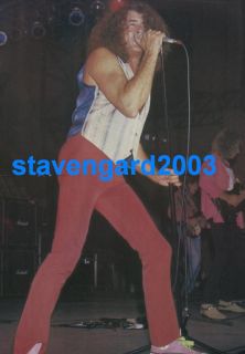 Jon Bon Jovi Ian Gillan Poster Mag Argentina 1992