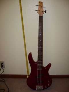 IBANEZ Soundgear GSR190 GIO Electric BASS GUITAR Red Used Made in