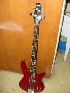 Ibanez Gio Soundgear GSR200 Red 4 String Bass Guitar