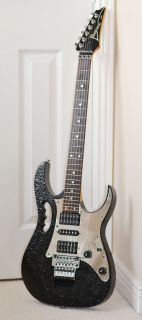 Ibanez Jem 7DBK Steve Vai Signature Guitar Hard Case Stunning
