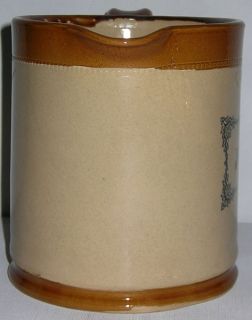 Vintage Moira Iced Tea Crock Stoneware 1 2 Gal Pitcher