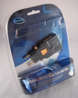 iConcepts Mobility Universal International Plug Adapter New