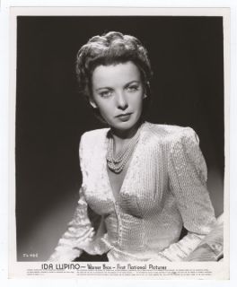 Ida Lupino 1941 Vintage Hollywood Portrait Hypnotic Mistique
