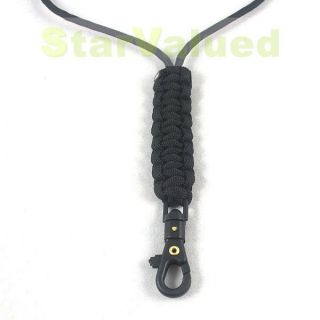   Necklace Handmade By Paracord 550 For ID badges Neck knives Whistle