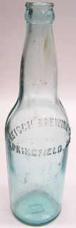 Reisch Brewing Co Bottle Springfield Ill