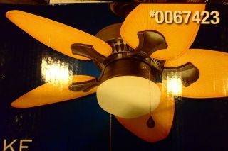  New in Box Harbor Breeze Southlake 36in Lighted Ceiling Fan