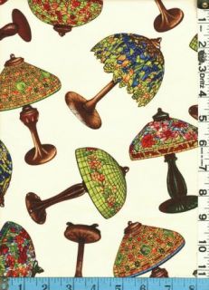 Fabric Timeless Stained Glass Lamps Antique Nouveau