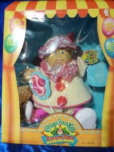Vintage Cabbage Patch Girl 1985Imelda Alisa NRFB Coleco Circus Clown