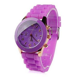 USD $ 4.79   Unisex Plastic Analog Quartz Wrist Watch (Assorted Colors