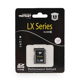  8GB PATRIOT SDHC Memory Card (Class 10), Gadgets