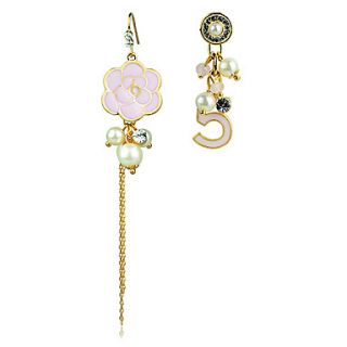 USD $ 5.19   Lady Number Pearl Ear Studs, Gadgets