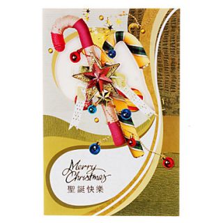 47   10 Pack Hollow Patroon Christmas Greeting Card met Envelop (10