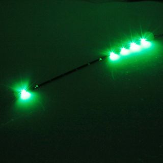 11 30cm Lampe LED verte clignotante Lumière de bande pour la voiture