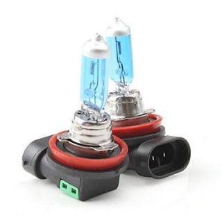 USD $ 27.19   H11 4300K 55W White Halogen Headlight Bulbs (DC 12V/Pair