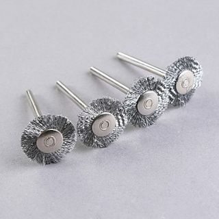 USD $ 12.99   12 Pieces Set Wire Brushes for Rotary Tools,