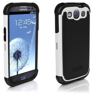 Ballistic Shell Gel SG Rugged Impact Case Samsung Galaxy S3 III Black