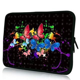 Ink Jet Butterfly Neoprene Laptop Sleeve Case for 10 15 iPad MacBook