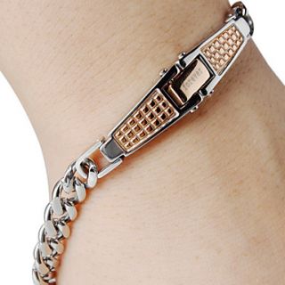 USD $ 13.49   316L Stainless Steel Fashionable Design Forever Bracelet