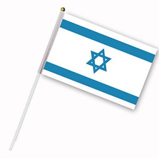  59   Nylon Israel Flag (30 x 14 cm), Gadgets