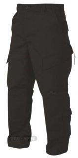 Tac Response Uniform Combat Pants Black Large Long