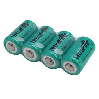 EUR € 6.61   UltraFire tr 15.270 3.0V 800mAh ricaricabile Li ion (4