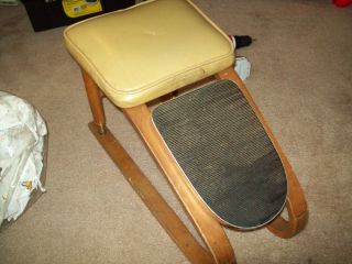 Vintage Shelby Williams Foot Stool in Good Shape Very Unique and Cool
