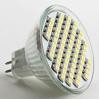 LED Spot Lampe mit natürlichem Weißen Licht, MR16 60x3528 SMD 3 3.5W