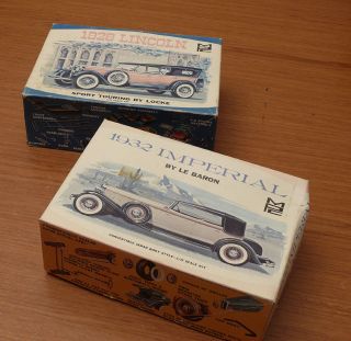 MPC 1932 Chrysler Imperial by Le Baron Parts Lot