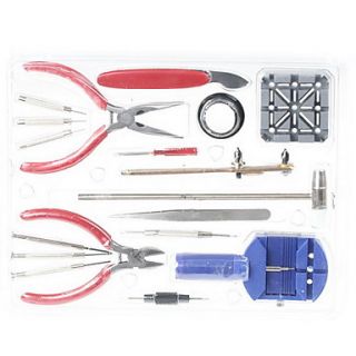 USD $ 29.99   18 Pieces Watch Repair Kit & Box of Spring Bars,