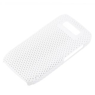 USD $ 2.19   Mesh Hard Back Cover Case for Noika E17 White,