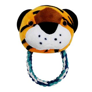 USD $ 4.29   Tiger King Squeaking Toy for Dogs (18cm, Assorted Colors