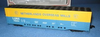 Bachmann HO Netherlands Overseas Mills Boxcar, LUNX 70254 in Box, No