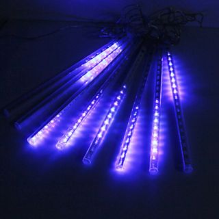 20 centimetri Festival Decorazione LED blu pioggia Luci Meteor per