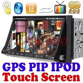  Car DVD Player TV Xmas Promo 3D LCD HD GPS  BT iPod 7 Touch Screen