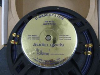 2X 15 inch Car Truck Audio Subwoofer 400 Watts Made in USA Dbass