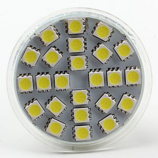 EUR € 5.51   mr16 24 5050 SMD 3.5W 280lm 6000 6500k branco natural