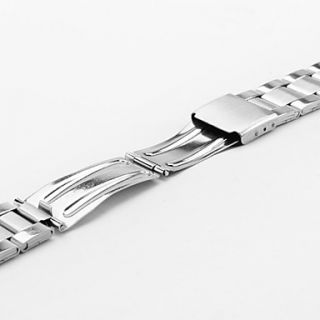 EUR € 2.38   unisex roestvrij stalen horloge band 20mm (zilver
