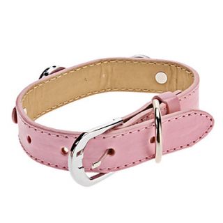 Adjustable Rhinestone Canada and Dog Style Collar for Dogs (Neck 15