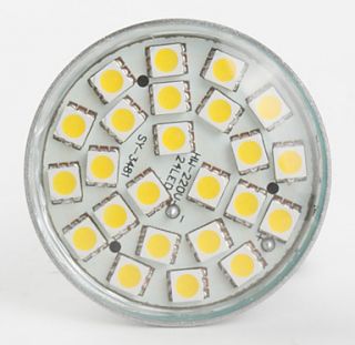 EUR € 7.90   GU10 24 Foco LED (48 mm, 4w, 220v), ¡Envío Gratis
