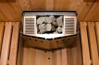 New Indoor Outdoor Grandview Barrel Sauna Kit 6 Person 