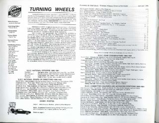 Studebaker Turning Wheels Cumulative Index B 17g 1 1991