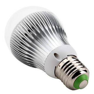 E27 6W 500 550lm 6000 6500K Natural White Ball lampadina LED (85 265V