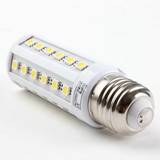 E27 6W 36 5050 SMD 650LM 4000 4500K Warm White LED Corn Bulb (220 240V