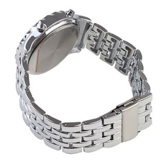 USD $ 12.49   31 LED Red Light Stainless Steel Watch,