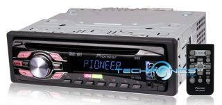 PIONEER IN DASH STEREO AM FM TUNER  CD IPOD RECEIVER W REMOTE USB
