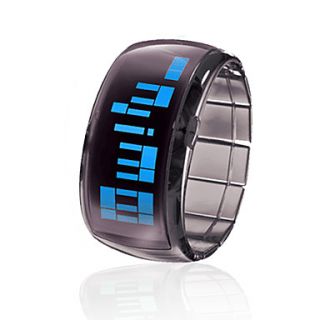 EUR € 7.33   Futuristische Armbanduhr mit Blauer LED Anzeige