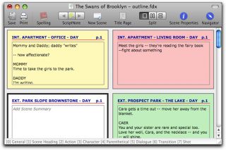 Index Cards   Easily outline your story and restructure your script by