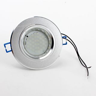 2w 3528 SMD 36 LED ampoule blanche 240lm plafonnier spot (sablé, la